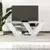 HANAH HOME TV polica Pipralla Carrara Marble