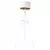 Stojeća lampa 1xE27/40W/230V bela