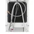 Electrolux Mašina za pranje sudova 300 EEA17200L, AirDry tehnologija, Ugradna, 13 kompleta, Bela