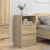 Noćni ormarići s ladicama 2 pcs Sonoma hrast 40 x 30 x 467 cm
