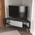 HANAH HOME TV polica Mora Black White