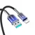 Joyroom Kabel Crystal-Clear Series 3A USB-A – iPhone Lightning, 1,2 m – črn