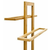 Kopalniški obešalnik Bamboo 392590