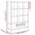 Regal za knjige boja hrasta 102x30x141,5 cm konstruirano drvo