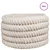 Vidaxl Vrv iz jute 30 Bela 100% Tossa jute