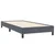 Vidaxl Box Spring postelja z vzmetnico Temno siva 80x220 cm Velvet
