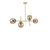 Conceptum Hypnose Luster Favori, 15 cm, 90 cm , E27