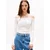 Tommy Jeans Majica ESSENTIAL bela