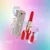 Gardj Europe Sparkle – vibrator v obliki šminke s 4 nastavki – mavričen