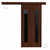 Drsna medsobna vrata Hers 76 - wenge