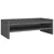 Stalak za monitor sivi 50 x 24 x 16 cm od masivne borovine
