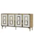 Hanah Home Konzola Puma 150, 150x75x32 cm, Bela