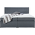 Bessagi Home Postelja Boxspring Rosa
