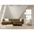 ATELIER DEL SOFA Ugaona garnitura Cady 3 Seater Left Khaki