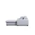 Atelier del Sofa Ugaona garnitura Loop 12 95x85x290cm Svetlosiva