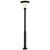 Globo 36911 - prigušiva LED solarna lampa LATERNA LED/8W/3,7V 2000 mAh IP54