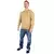 U.S. POLO ASSN. Pulover  svetlo rjava / temno rjava