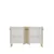 Hanah Home komoda Eliz 120, 120 cm, bela / travertin