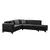 ATELIER DEL SOFA Ugaona garnitura West Right Anthracite