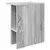 Kava Stol 2 pcs Siva sonoma 40 x 30 x 49 cm Konstruirano drvo