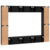 Set TV komoda Zidne 10 pcs Crni hrast 30,5 x 30 x 90 cm