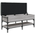Klupa za cipele siva boja hrasta 102x42x45 cm konstruirano drvo