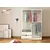 HANAH HOME Ormar mat bele boje Rb 156