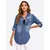Imily Bela Bluza moder denim