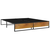Okvir za krevet crni metalni 140 x 200 cm