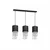 Luster na sajli ALMERIA 3xE27/60W/230V