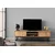 Hanah home TV Komoda Belinda 180 Crno-Hrast