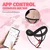 SuperLove Wearable Panty Vibrator with Remote & App Red