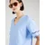 PIECES Bluza PCSARA  svetlo modra