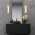 Opviq GMN 000012 Zidna lampa, Bela