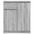 Komoda s ladicom siva sonoma 71x35x84 cm konstruirano drvo
