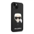 Maska Karl Lagerfeld MagSafe Compatible Case Liquid Silicone Karl Head for iPhone 14 Black