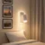 LED zidna spot lampa PIPE 1xGU10/10W/230V + LED/6W bela