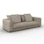 Bessagi Home Sofa Lea Chenille Beige