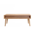 Hanah Home Klub sto Viva 2 110x45x60?cm Bež-Zeleni
