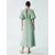 St MRLO Obleka Palm pastelno zelena