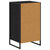 Kreveta Crni hrast 42 x 36 x 75.5 cm Konstruirano drvo