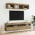 TV zidni ormari Zidne 2 pcs Umjetnički hrast 80 x 30 x 40 cm