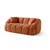 ATELIER DEL SOFA Sofa dvosed Octavio Tile Red