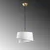 Opviq Luster Stage-14704, IP20, Zlatno-bele boje