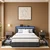 Songmics Posteljni okvir 160x200 cm temno siva kovina