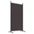 vidaXL Paravan 4-delni 346x180 cm rjavo blago