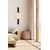 Wallity Zidni sat Vlnt103Syhkr, 30x80 cm, Crno-krem