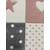 Tepih Ekol Diamond Kids 160x230cm, pastel siva/pink