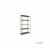 Anemos Metalna polica KIT 188 x 100 x 40 cm 5 x 65 kg, Siva