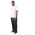 Moška majica CCM Stripe SS Tee White S